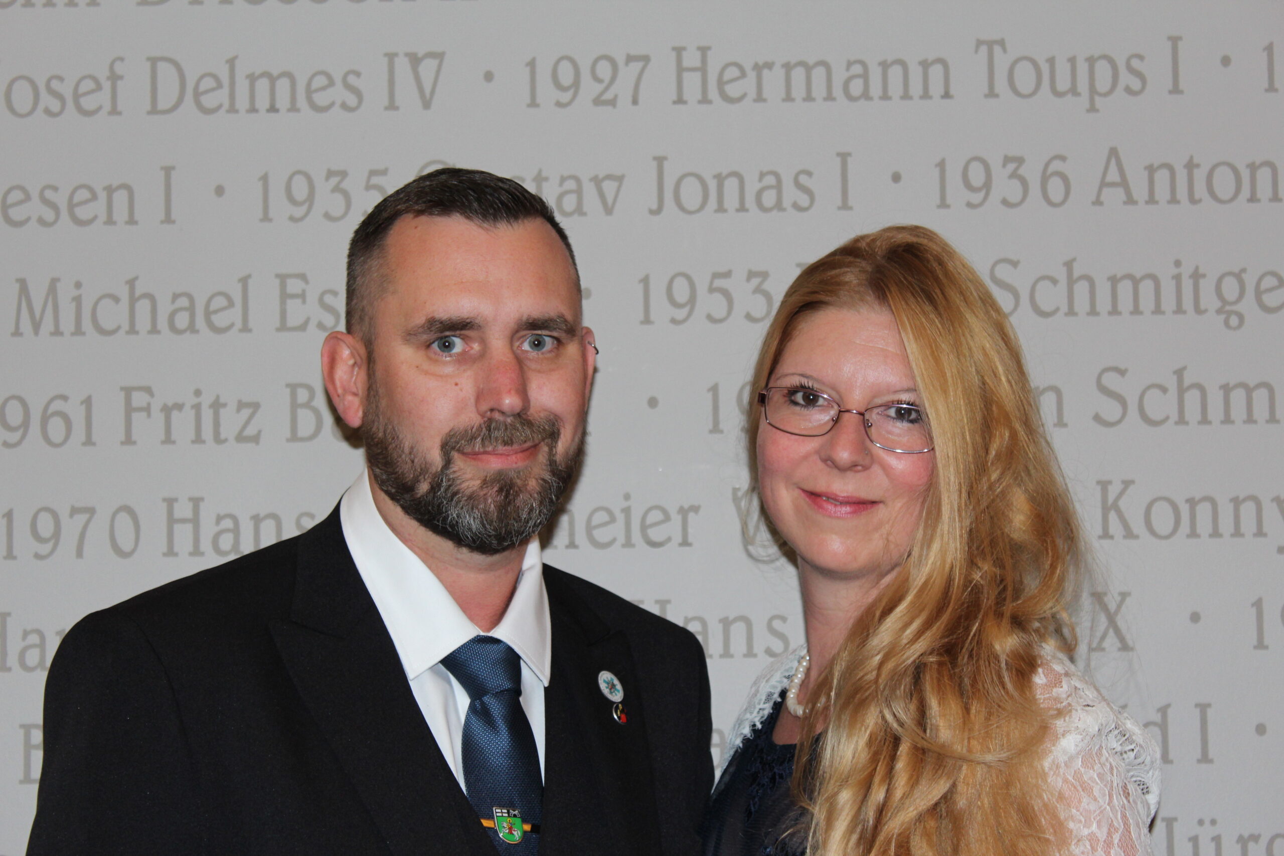 König Marcel I. Hermes und Königin Jennifer